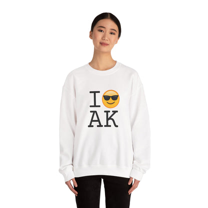 "I'm Cool with Alaska" Sweatshirt