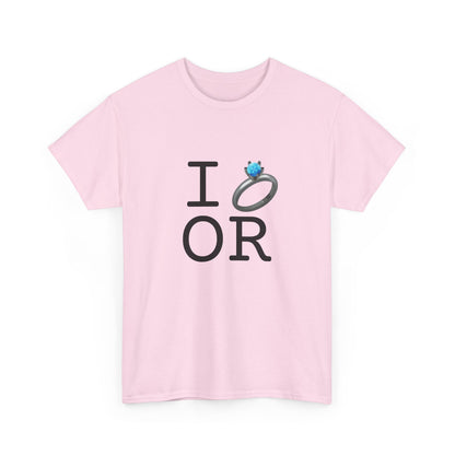 "I'm Married to (Diamond Ring) Oregon" Tee