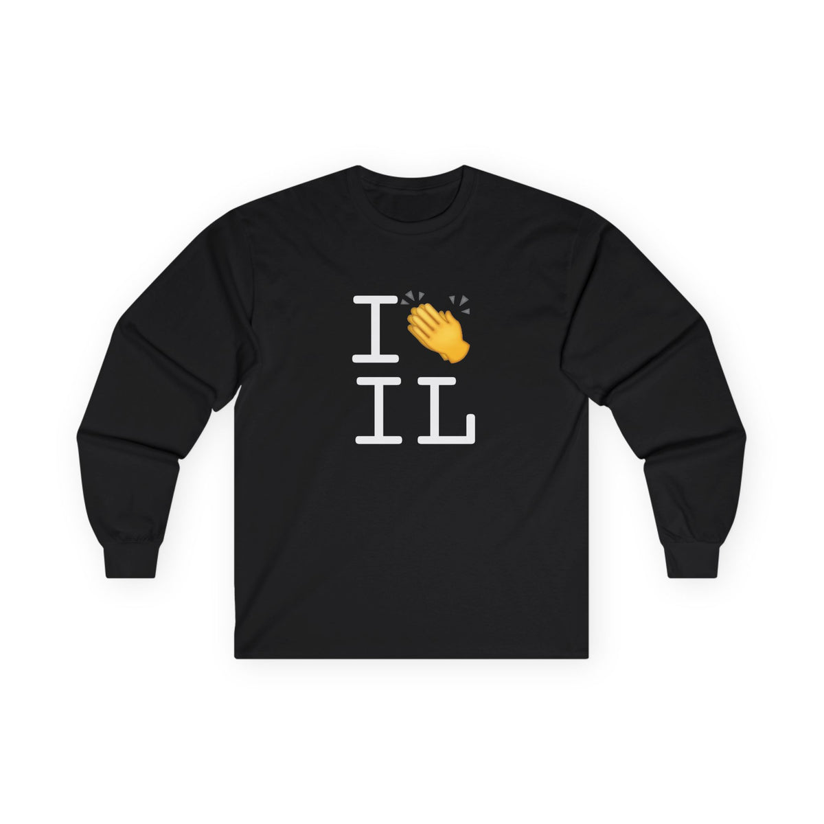 "I Applaud Illinois" Long Sleeve Shirt