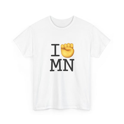 "I Raise my Fist with Minnesota" Tee