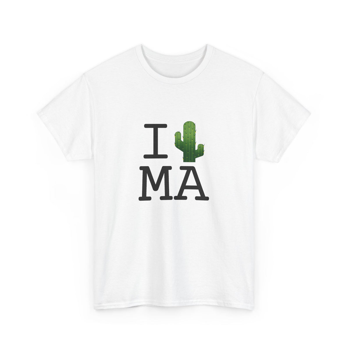 "I Cactus Massachusetts" Tee