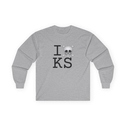 "I'm a Pirate in Kansas" Long Sleeve Shirt