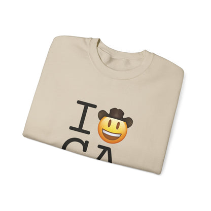 "I'm a Cowboy or Cowgirl in California" Sweatshirt