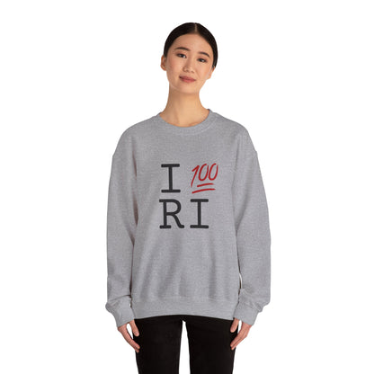 "I Keep it 100 in Rhode Island" Sweatshirt