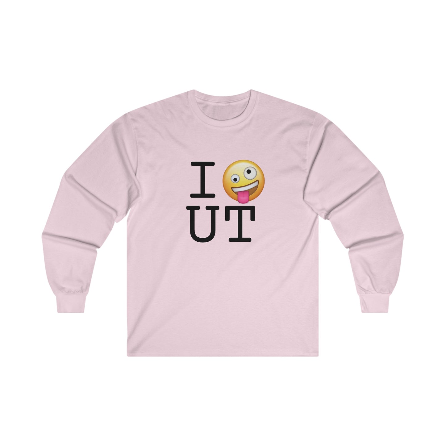 "I'm Crazy about Utah" Long Sleeve Shirt