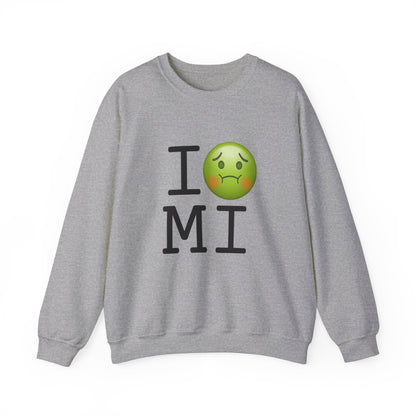 "I'm Nauseous about Michigan" Sweatshirt