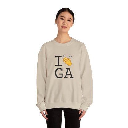 "I Applaud Georgia" Sweatshirt
