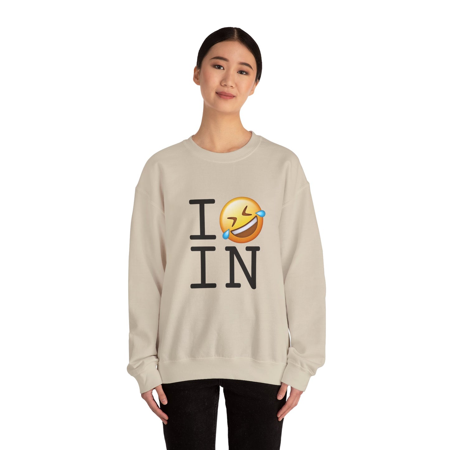 "I Laugh Hard (LMFAO) at Indiana" Sweatshirt