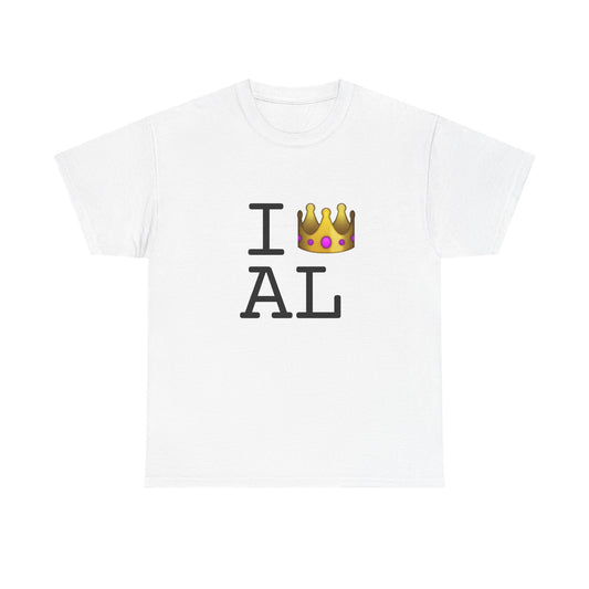 "I'm Royalty (Wear a Crown) in Alabama" Tee