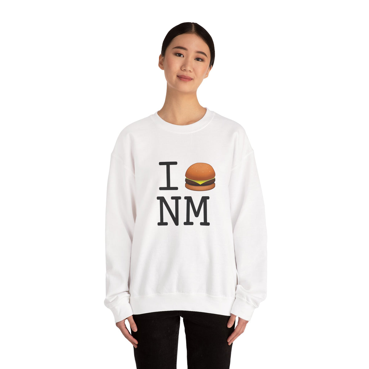 "I Cheeseburger New Mexico" Sweatshirt