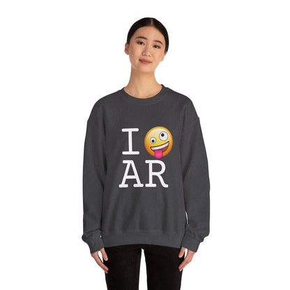 "I'm Crazy about Arkansas" Sweatshirt
