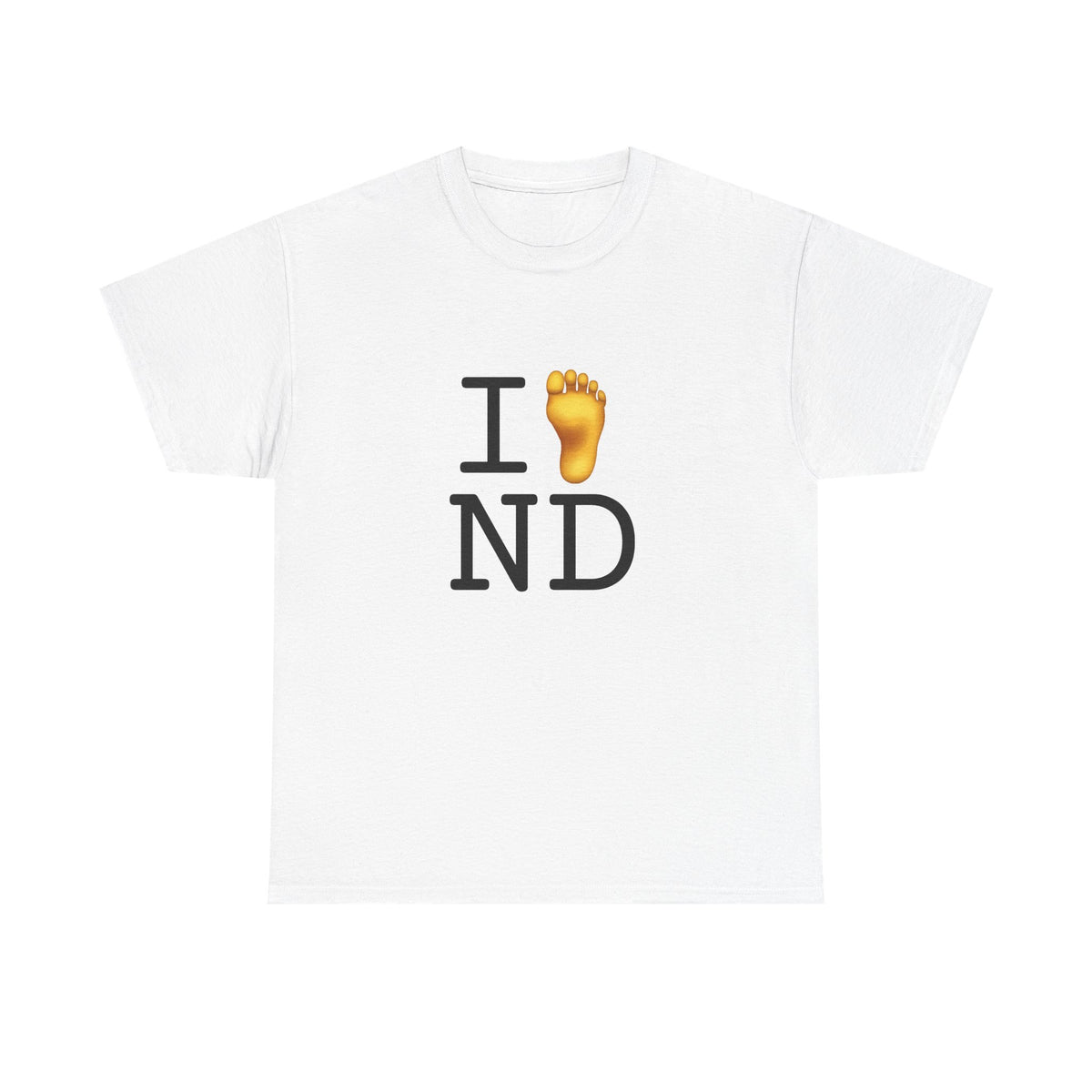 "I Foot North Dakota" Tee