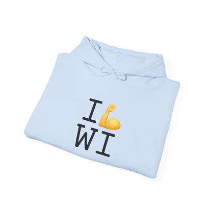 "I Flex in/on Wisconsin" Hoodie