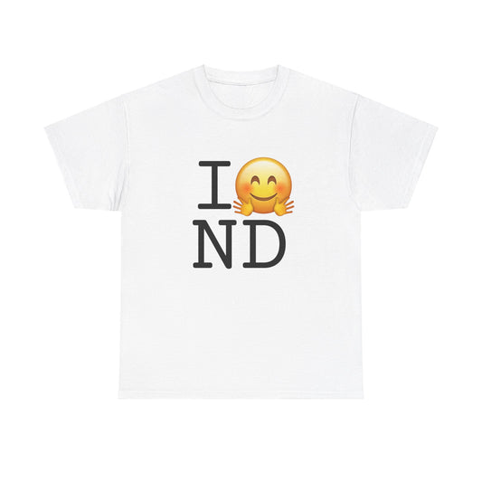 "I Hug North Dakota" Tee