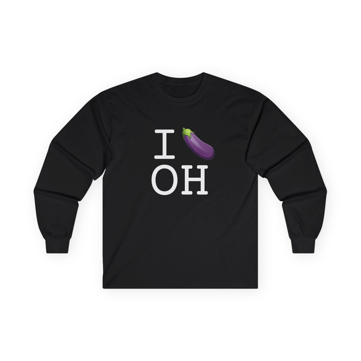 "I Eggplant Ohio" Long Sleeve Shirt