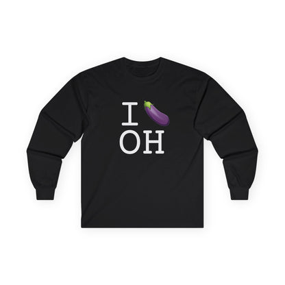 "I Eggplant Ohio" Long Sleeve Shirt