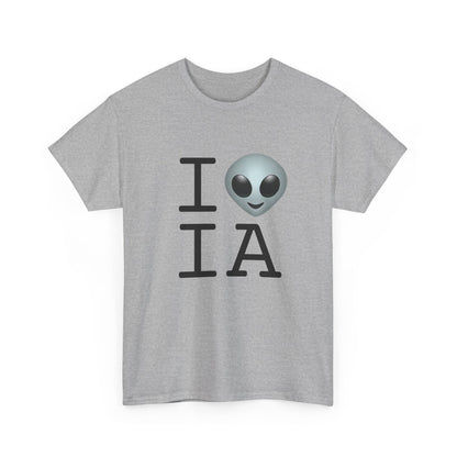 "I Feel Alien in Iowa" Tee