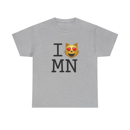 "I'm a Cat that Loves Minnesota" Tee