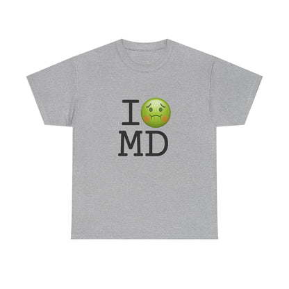 "I'm Nauseous about Maryland" Tee
