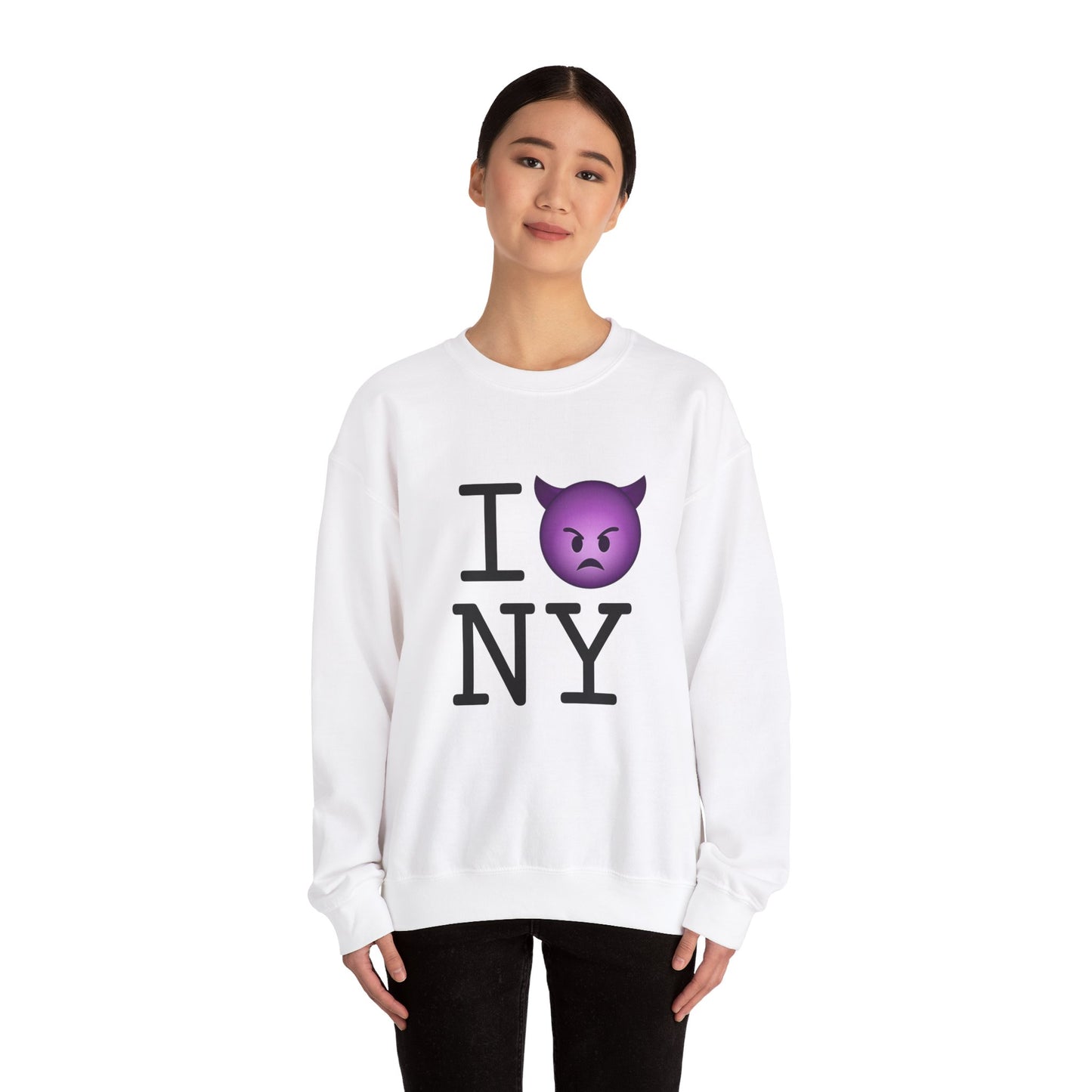 "I'm an Angry Devil about New York" Sweatshirt