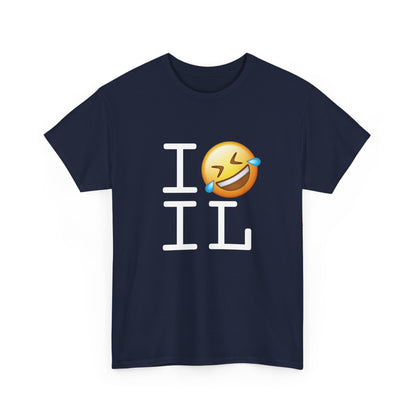 "I Laugh Hard (LMFAO) at Illinois" Tee