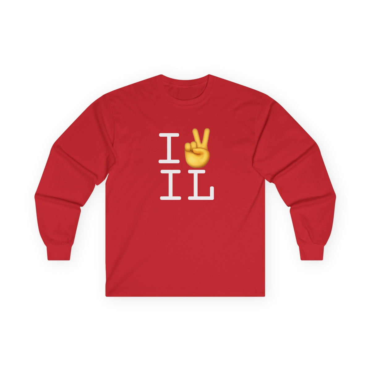 "I Show Peace to Illinois" Long Sleeve Shirt