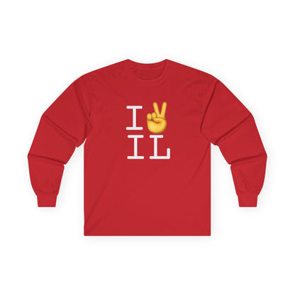 "I Show Peace to Illinois" Long Sleeve Shirt