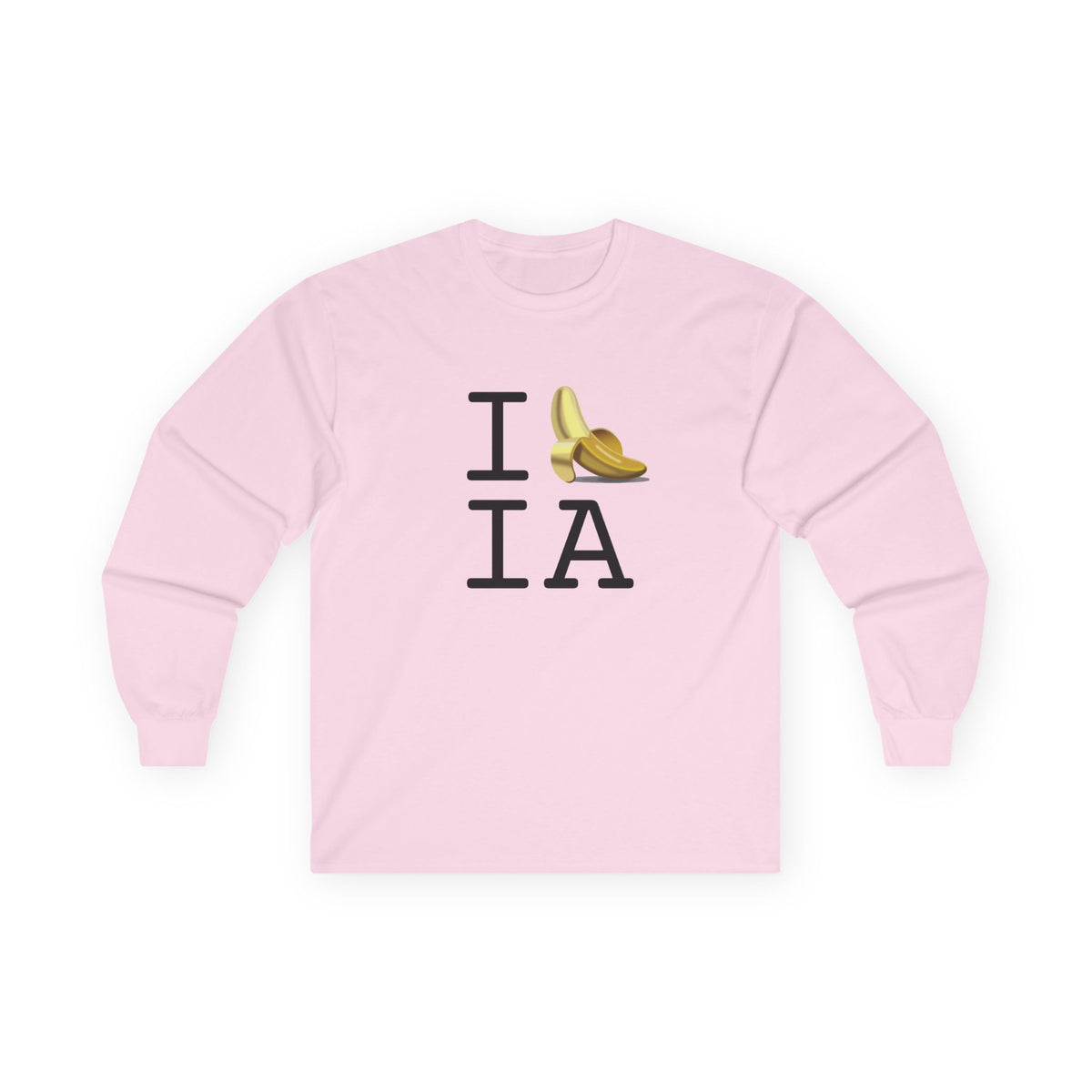 "I'm Bananas about Iowa" Long Sleeve Shirt