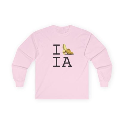 "I'm Bananas about Iowa" Long Sleeve Shirt