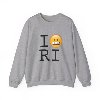 "I Grimace About Rhode Island" Sweatshirt