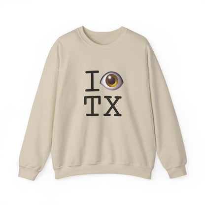 "I See (Eye) Texas" Sweatshirt