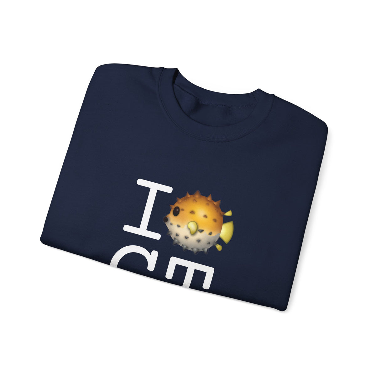 "I Blowfish in Connecticut" Sweatshirt