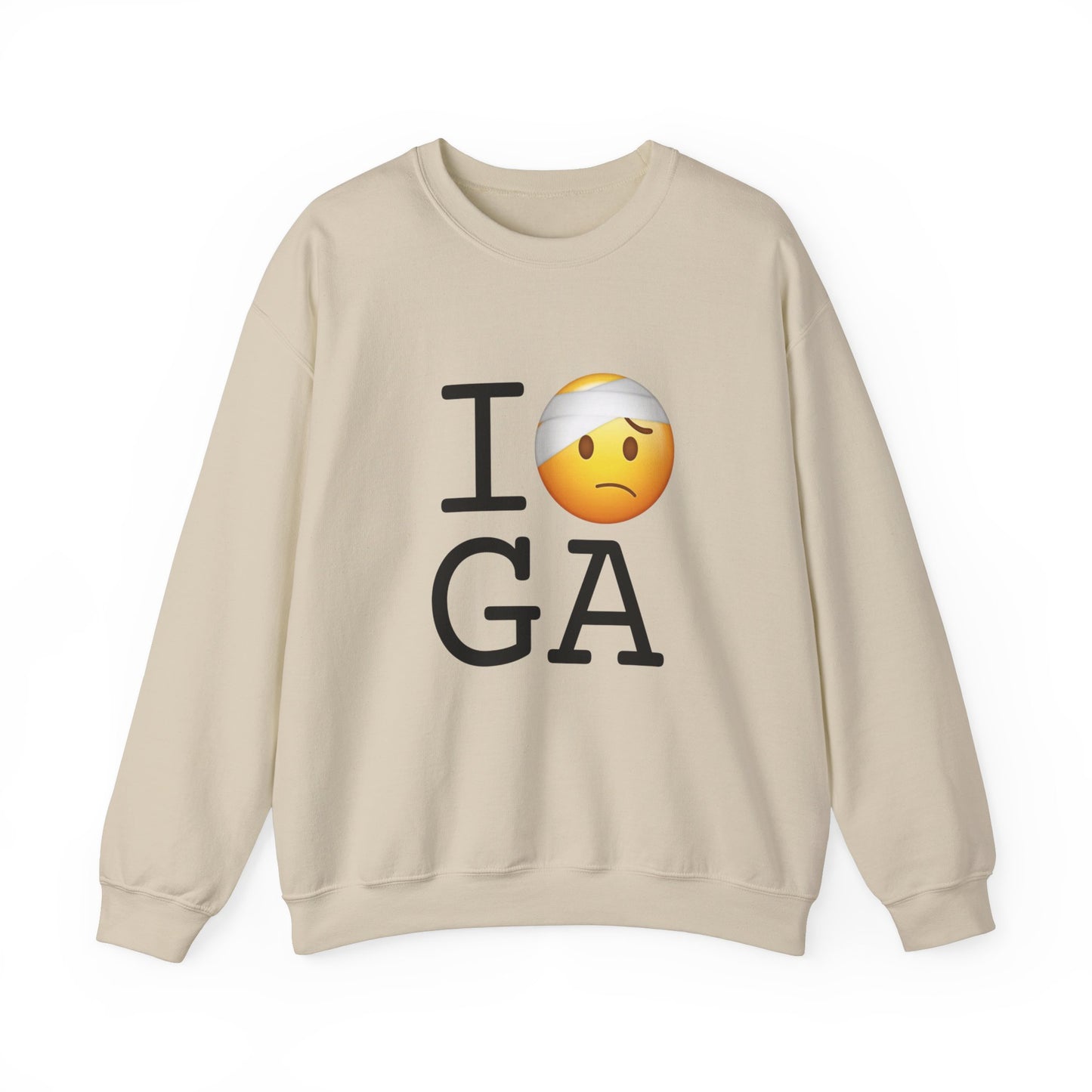 "I'm Hurt in Georgia" Sweatshirt