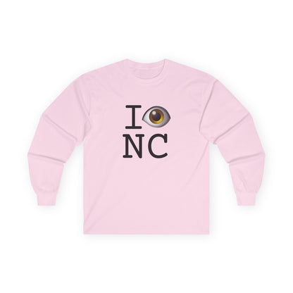 "I See (Eye) North Carolina" Long Sleeve Shirt