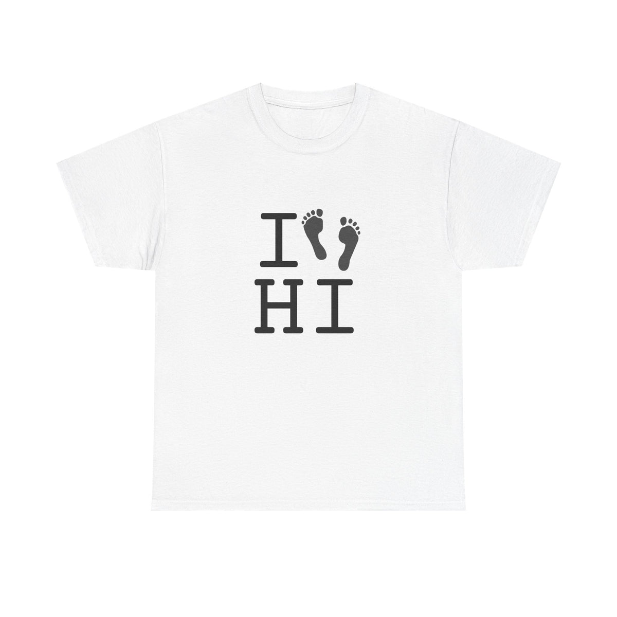"I leave Footsteps in Hawaii" Tee