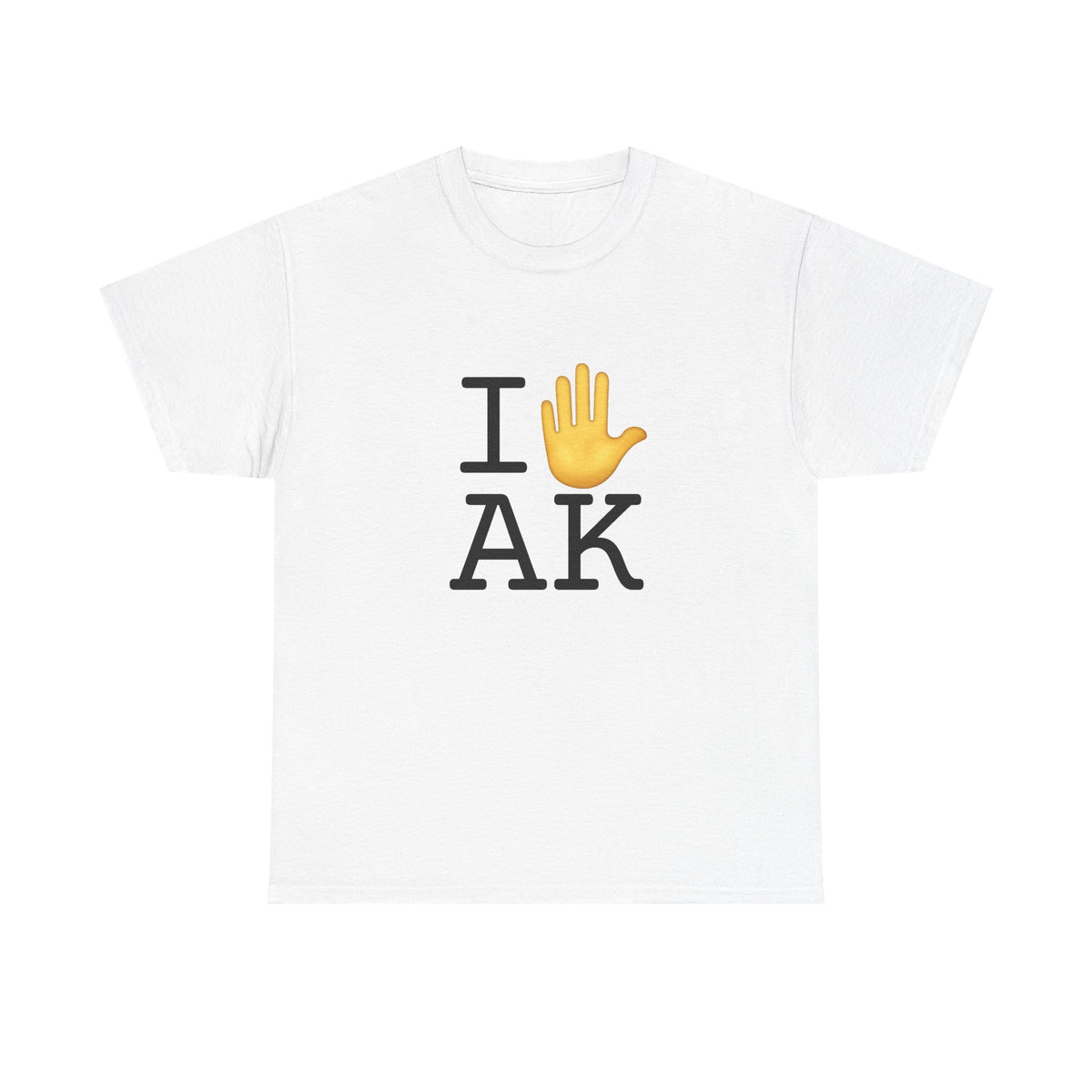 "I Stop (Raised Hand) Alaska" Tee