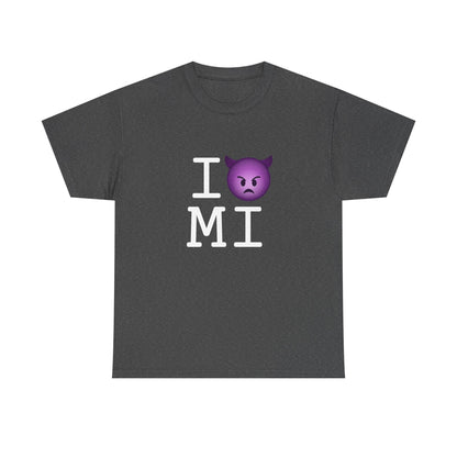 "I'm an Angry Devil about Michigan" Tee