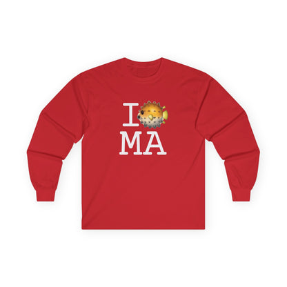"I Blowfish in Massachusetts" Long Sleeve Shirt