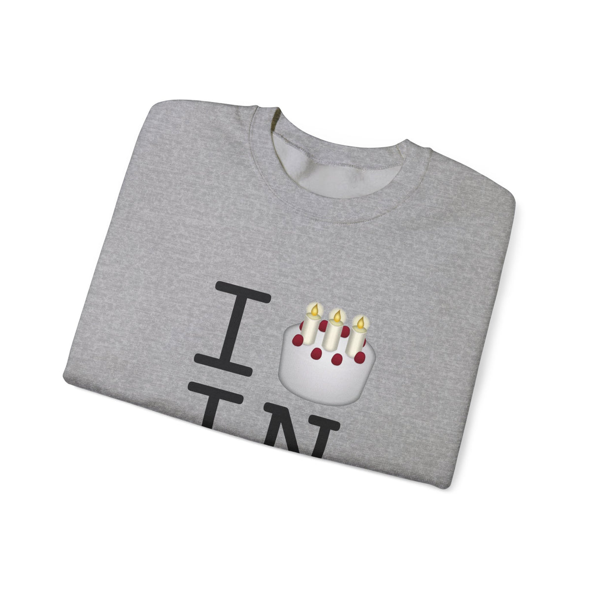 "I Birthday Cake Indiana" Sweatshirt
