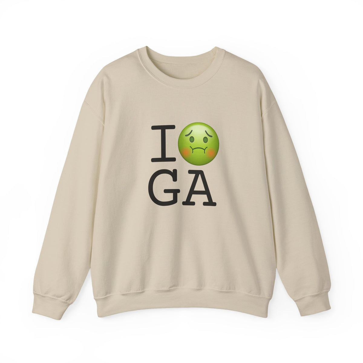 "I'm Nauseous about Georgia" Sweatshirt