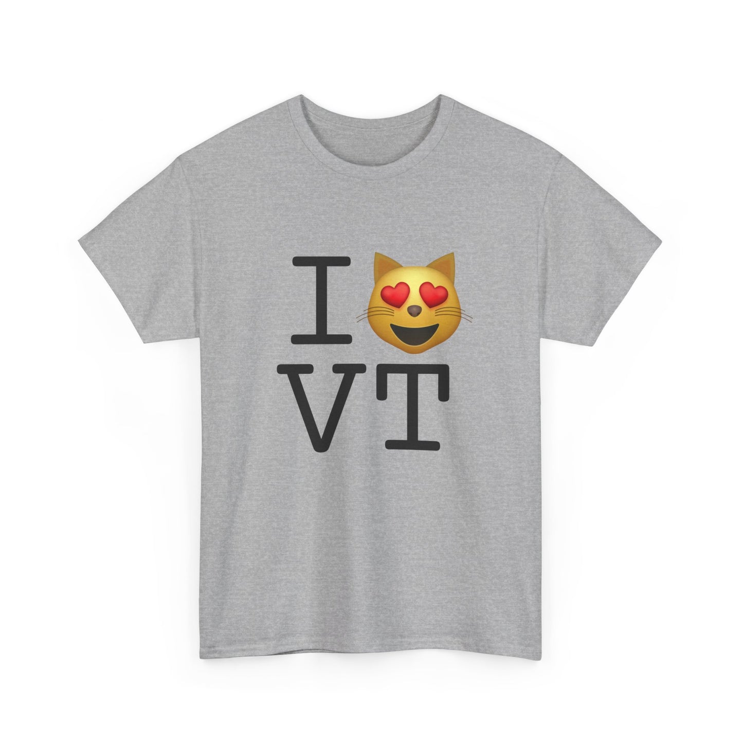 "I'm a Cat that Loves Vermont" Tee