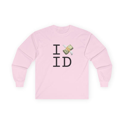 "I Lose Money in Idaho" Long Sleeve Shirt