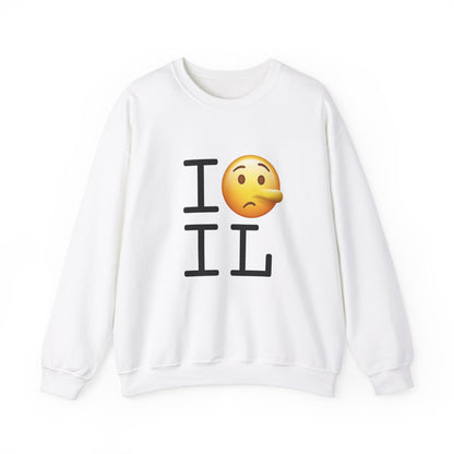 "I Lie about Illinois" Sweatshirt