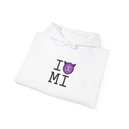 "I'm an Angry Devil about Michigan" Hoodie