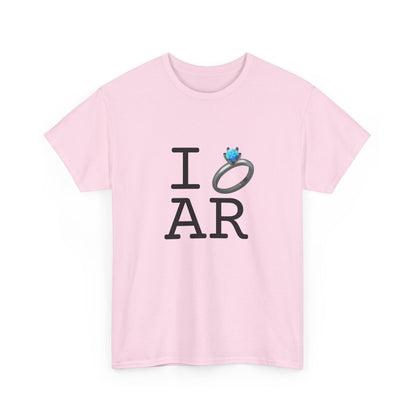 "I'm Married to (Diamond Ring) Arkansas" Tee
