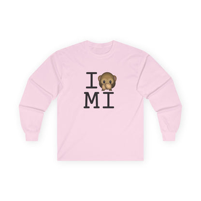 "I Don't Speak about Michigan" Long Sleeve Shirt