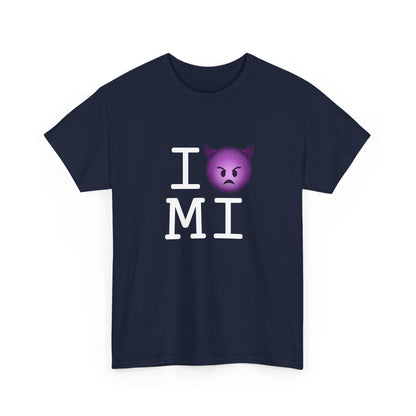 "I'm an Angry Devil about Michigan" Tee