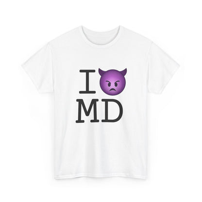 "I'm an Angry Devil about Maryland" Tee