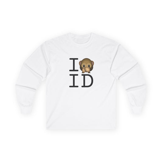 "I Don't Speak about Idaho" Long Sleeve Shirt