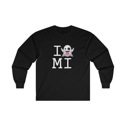 "I'm Ghosting Michigan" Long Sleeve Shirt